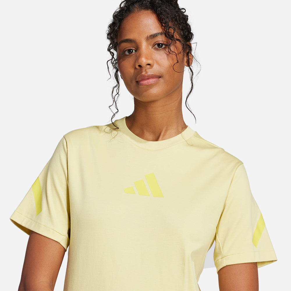 Áo Thun Nữ Adidas Z.N.E. - Vàng - Supersports Vietnam