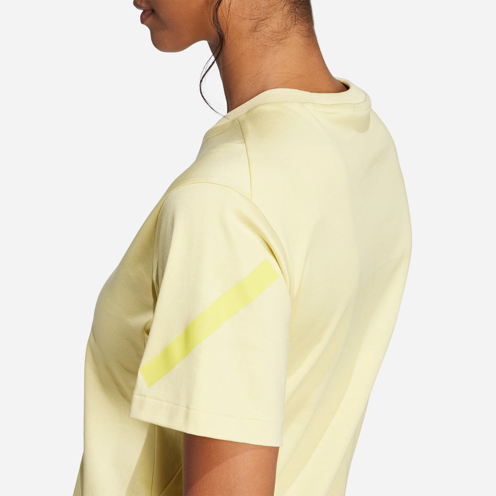 Áo Thun Nữ Adidas Z.N.E. - Vàng - Supersports Vietnam
