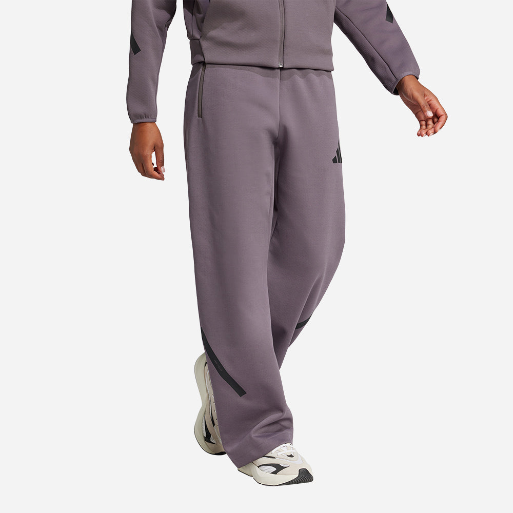 Quần Dài Thể Thao Nữ Adidas Z.N.E. Bar - Xám - Supersports Vietnam