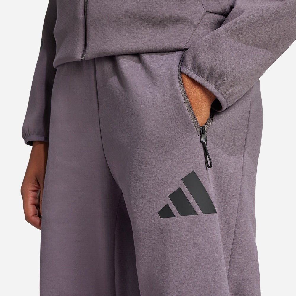 Quần Dài Thể Thao Nữ Adidas Z.N.E. Bar - Xám - Supersports Vietnam