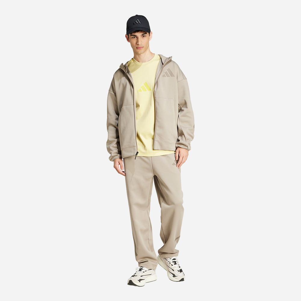 Áo Khoác Nam Adidas Z.N.E. Full-Zip - Be - Supersports Vietnam