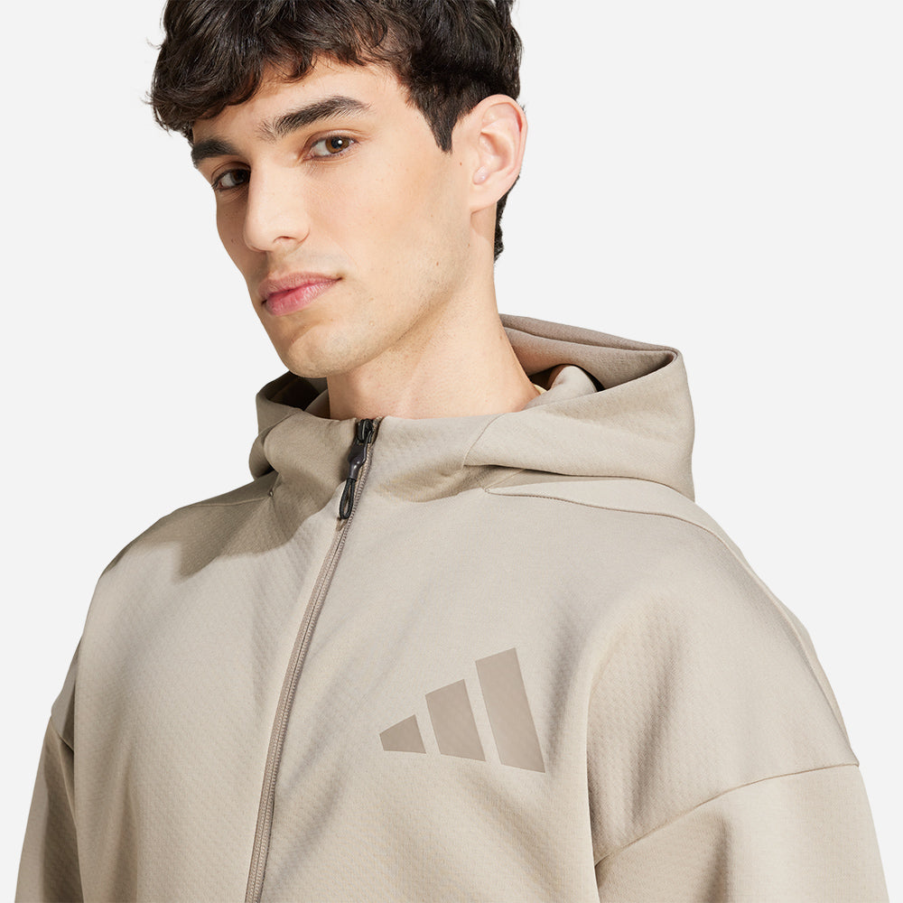 Áo Khoác Nam Adidas Z.N.E. Full-Zip - Be - Supersports Vietnam