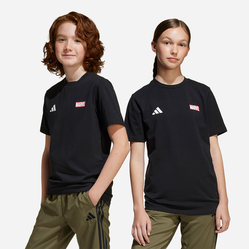Áo Thun Trẻ Em Adidas Marvel Ms Gfx - Đen - Supersports Vietnam