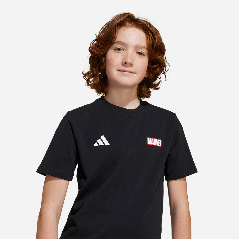 Áo Thun Trẻ Em Adidas Marvel Ms Gfx - Đen - Supersports Vietnam