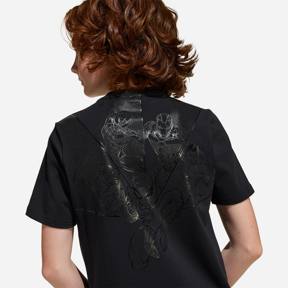 Áo Thun Trẻ Em Adidas Marvel Ms Gfx - Đen - Supersports Vietnam
