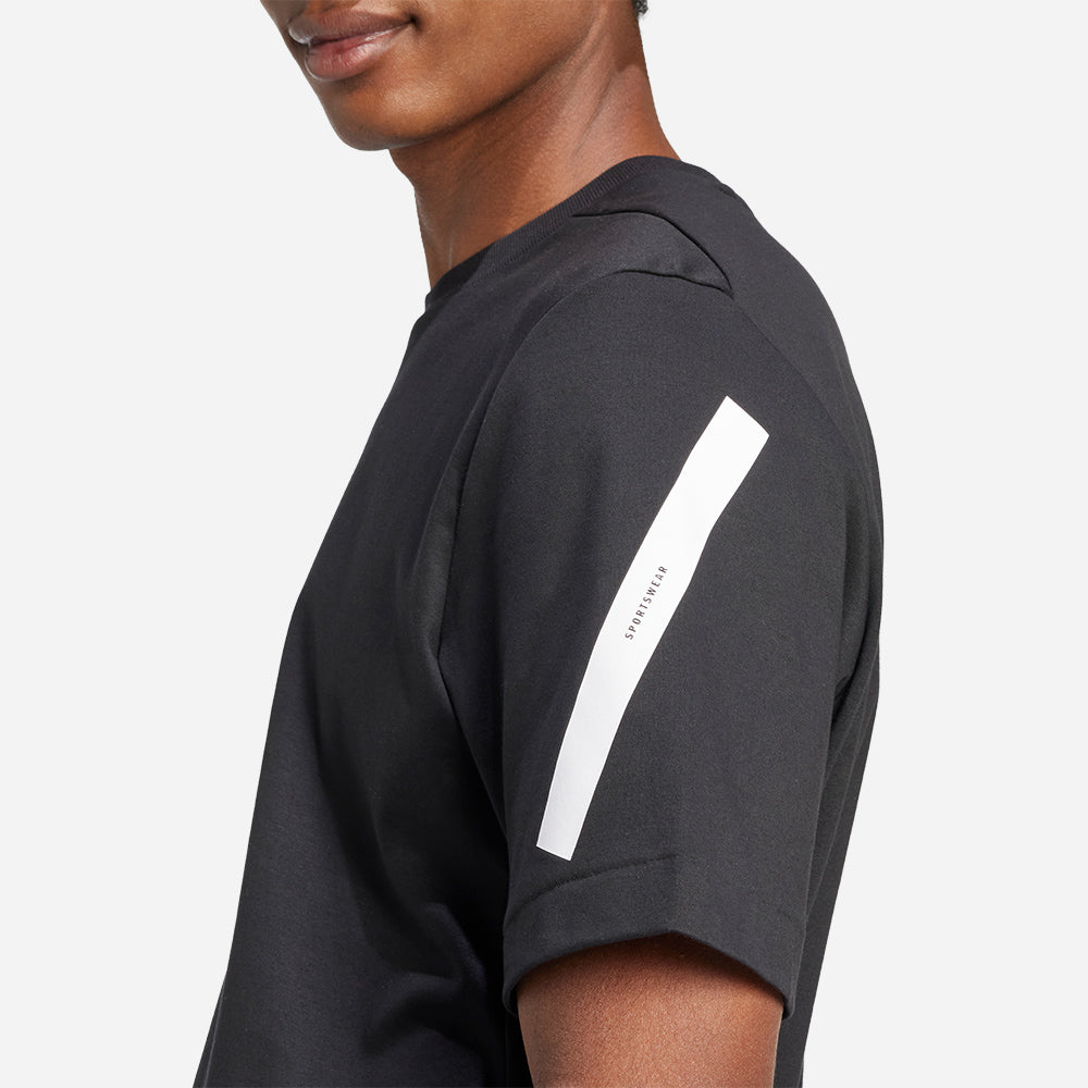 Áo Thun Nam Adidas Z.N.E. - Đen - Supersports Vietnam