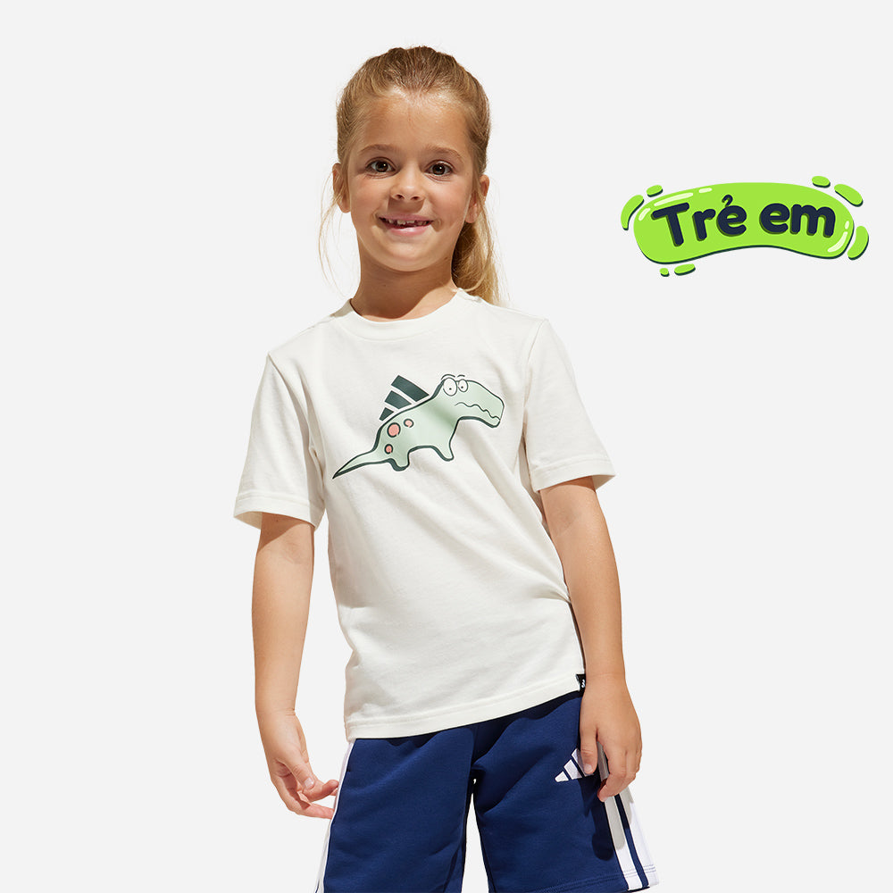 Áo Thun Trẻ Em Adidas Ladiraptor - Trắng - Supersports Vietnam