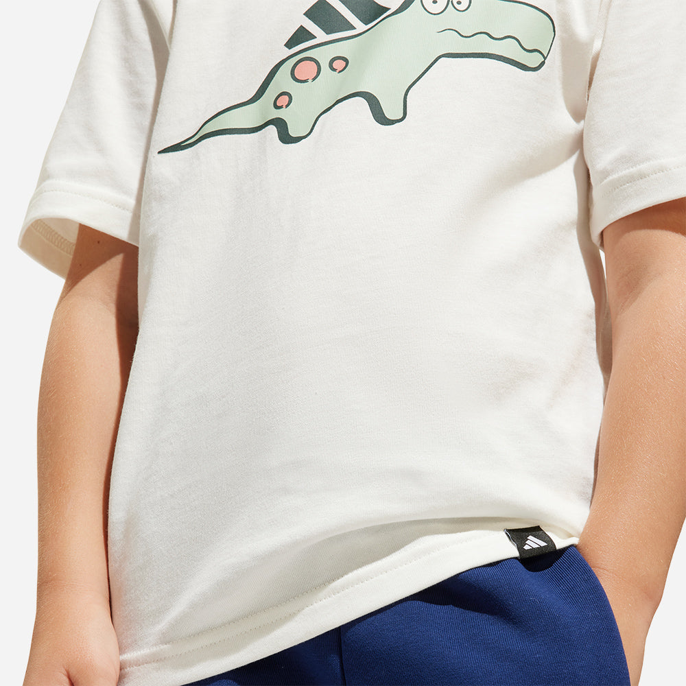 Áo Thun Trẻ Em Adidas Ladiraptor - Trắng - Supersports Vietnam