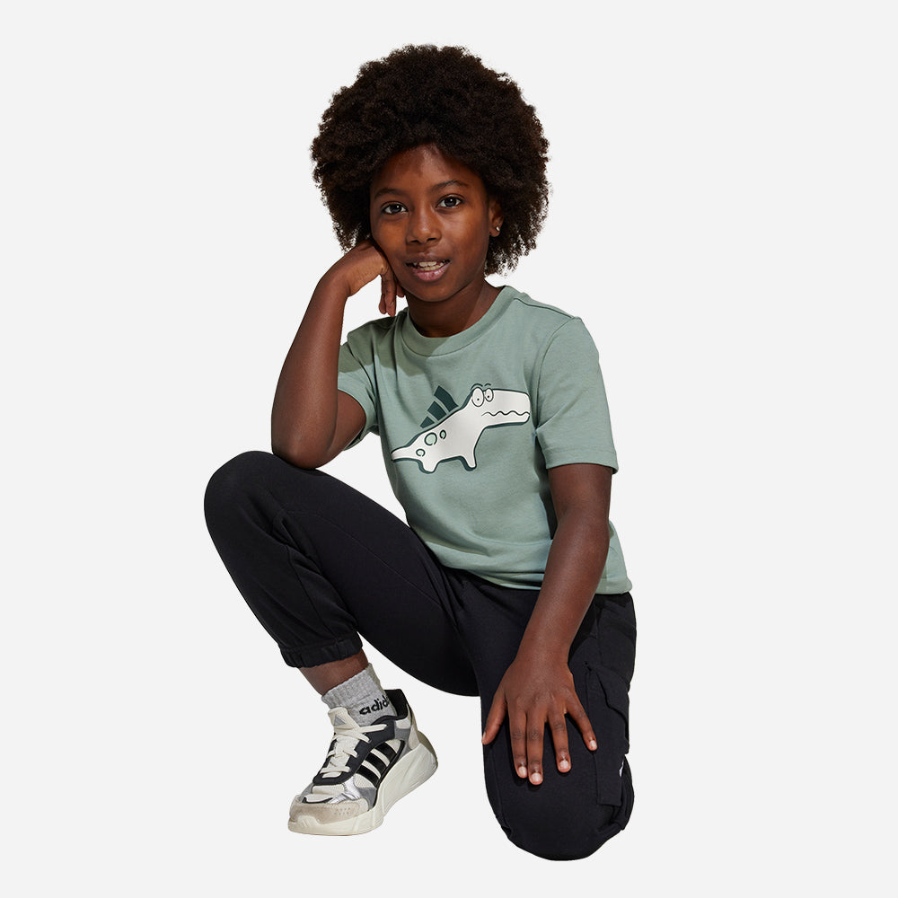 Áo Thun Trẻ Em Adidas Ladiraptor - Xanh Lá - Supersports Vietnam