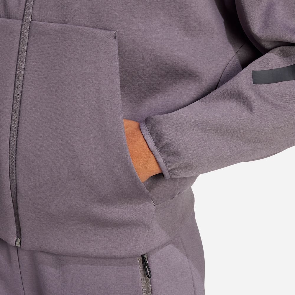 Áo Khoác Nữ Adidas Z.N.E. Full-Zip - Xám - Supersports Vietnam