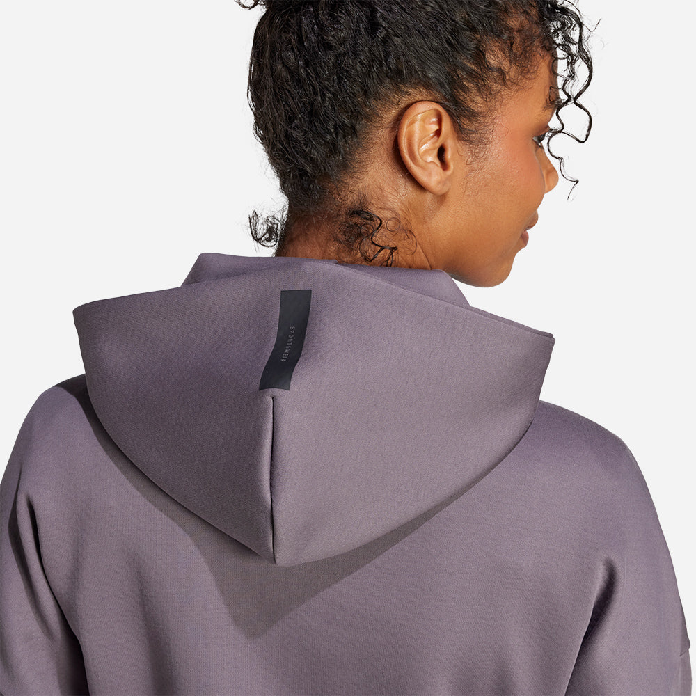 Áo Khoác Nữ Adidas Z.N.E. Full-Zip - Xám - Supersports Vietnam