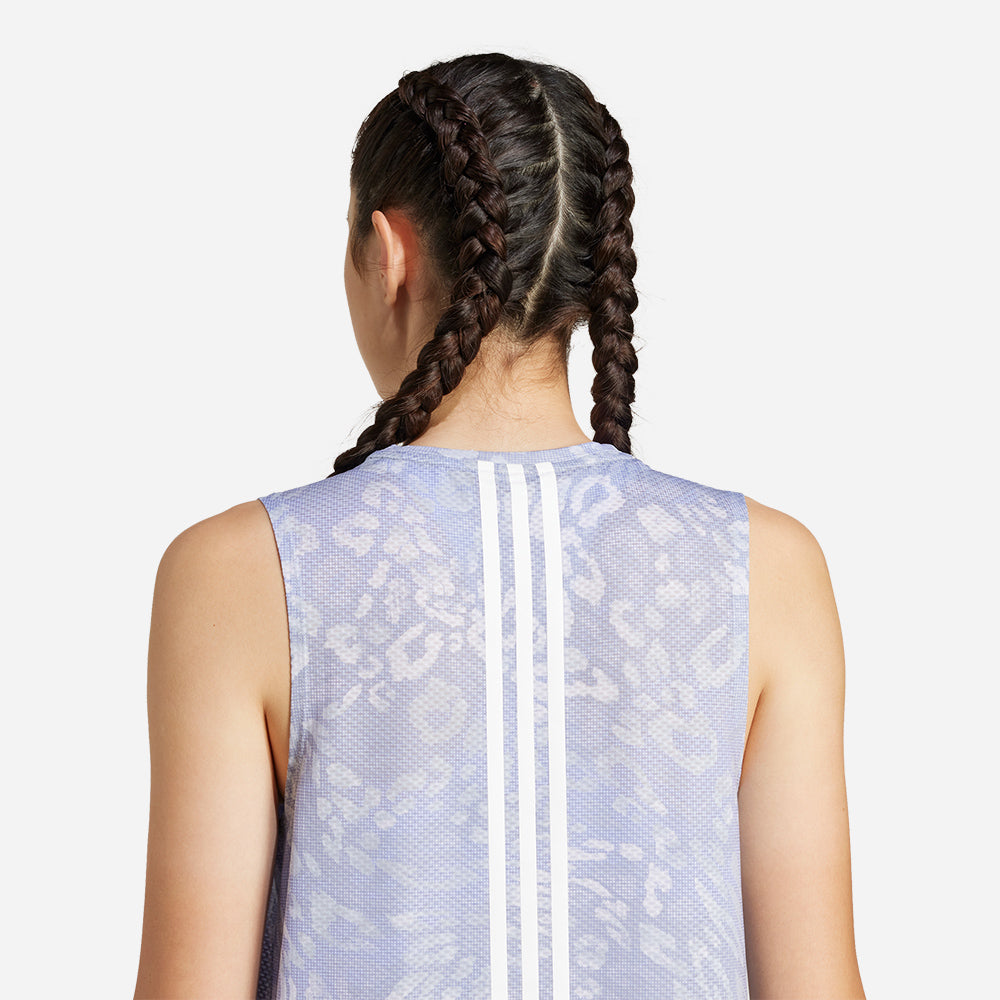 Áo Ba Lỗ Nữ Adidas Own The Run - Xanh Dương - Supersports Vietnam