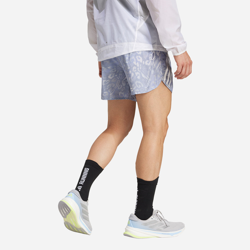 Quần Ngắn Nam Adidas Own The Run E Aop - Xanh Dương - Supersports Vietnam