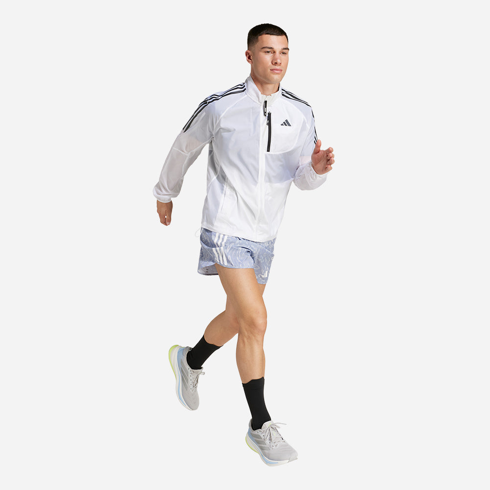 Quần Ngắn Nam Adidas Own The Run E Aop - Xanh Dương - Supersports Vietnam