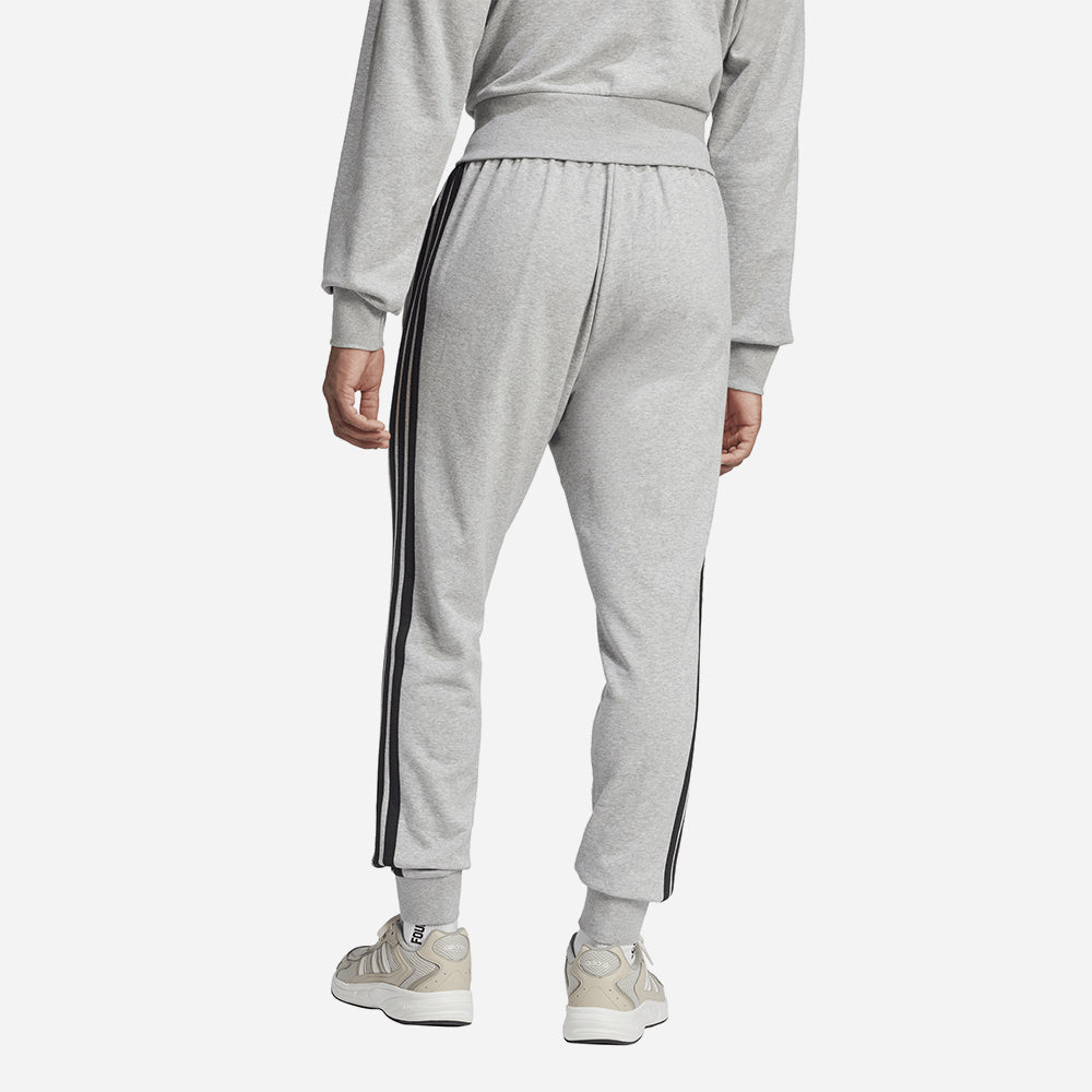 Quần Dài Thể Thao Nam Adidas Essential 3-Stripes French Terry - Xám - Supersports Vietnam