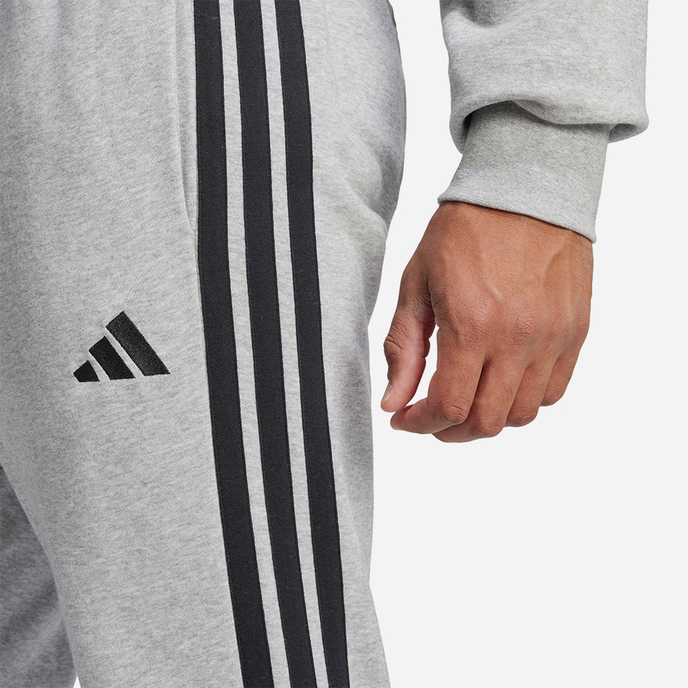 Quần Dài Thể Thao Nam Adidas Essential 3-Stripes French Terry - Xám - Supersports Vietnam