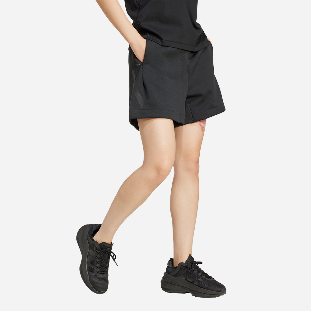 Quần Ngắn Thời Trang Nữ Adidas Z.N.E. - Đen - Supersports Vietnam