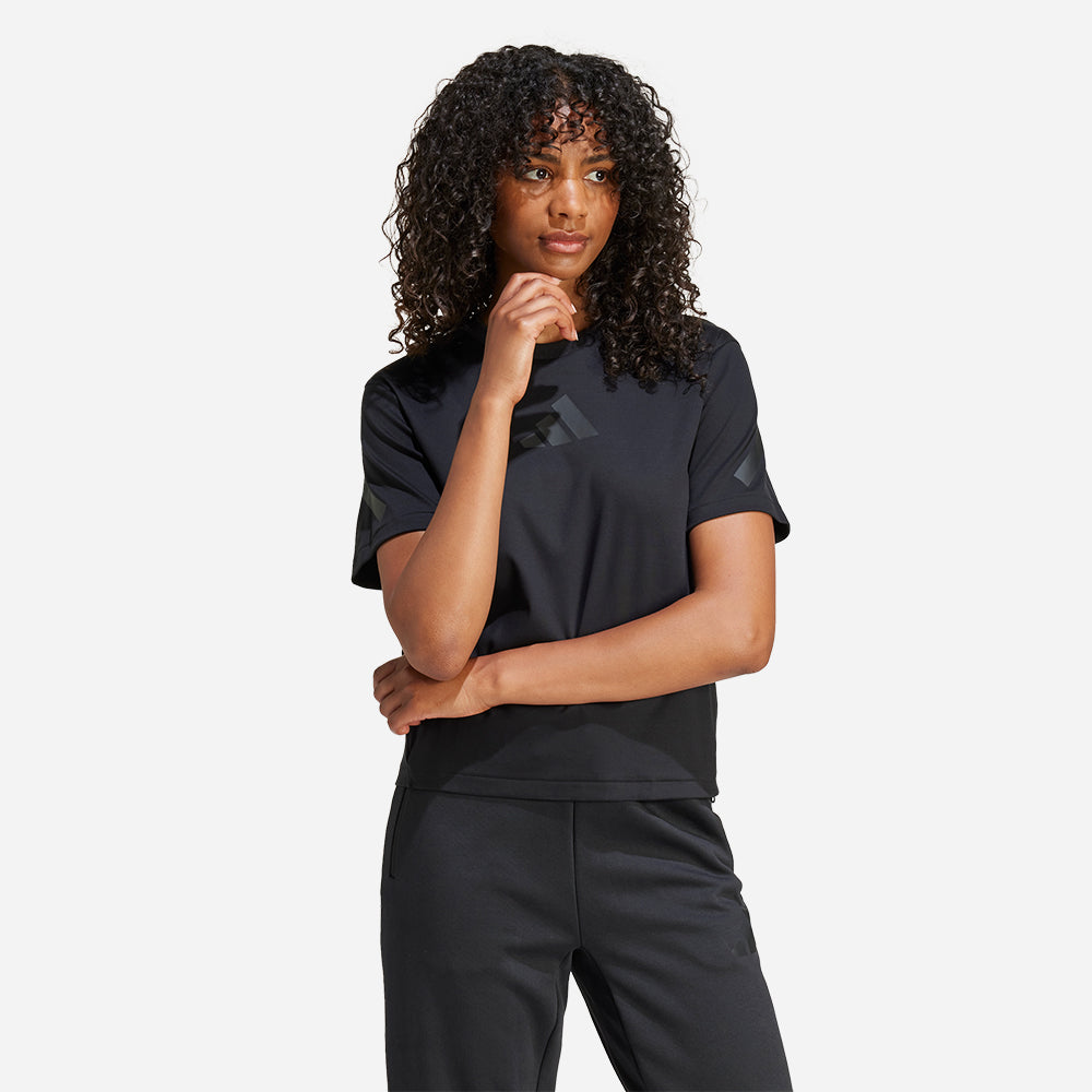 Áo Thun Nữ Adidas Z.N.E. - Đen - Supersports Vietnam