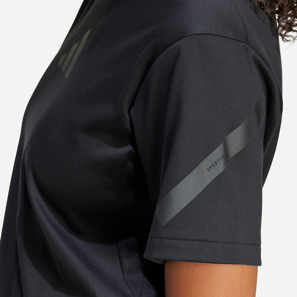 Áo Thun Nữ Adidas Z.N.E. - Đen - Supersports Vietnam