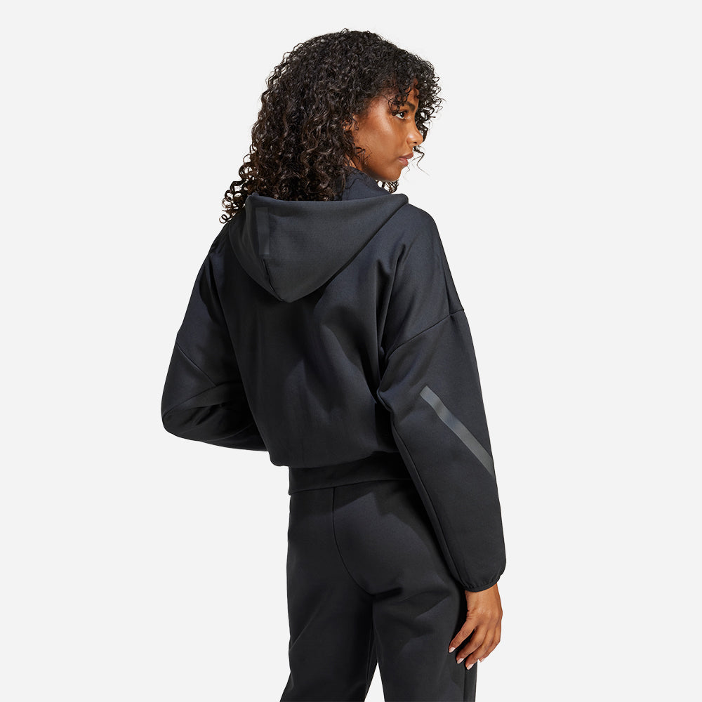 Áo Khoác Nữ Adidas Z.N.E. Fz - Đen - Supersports Vietnam