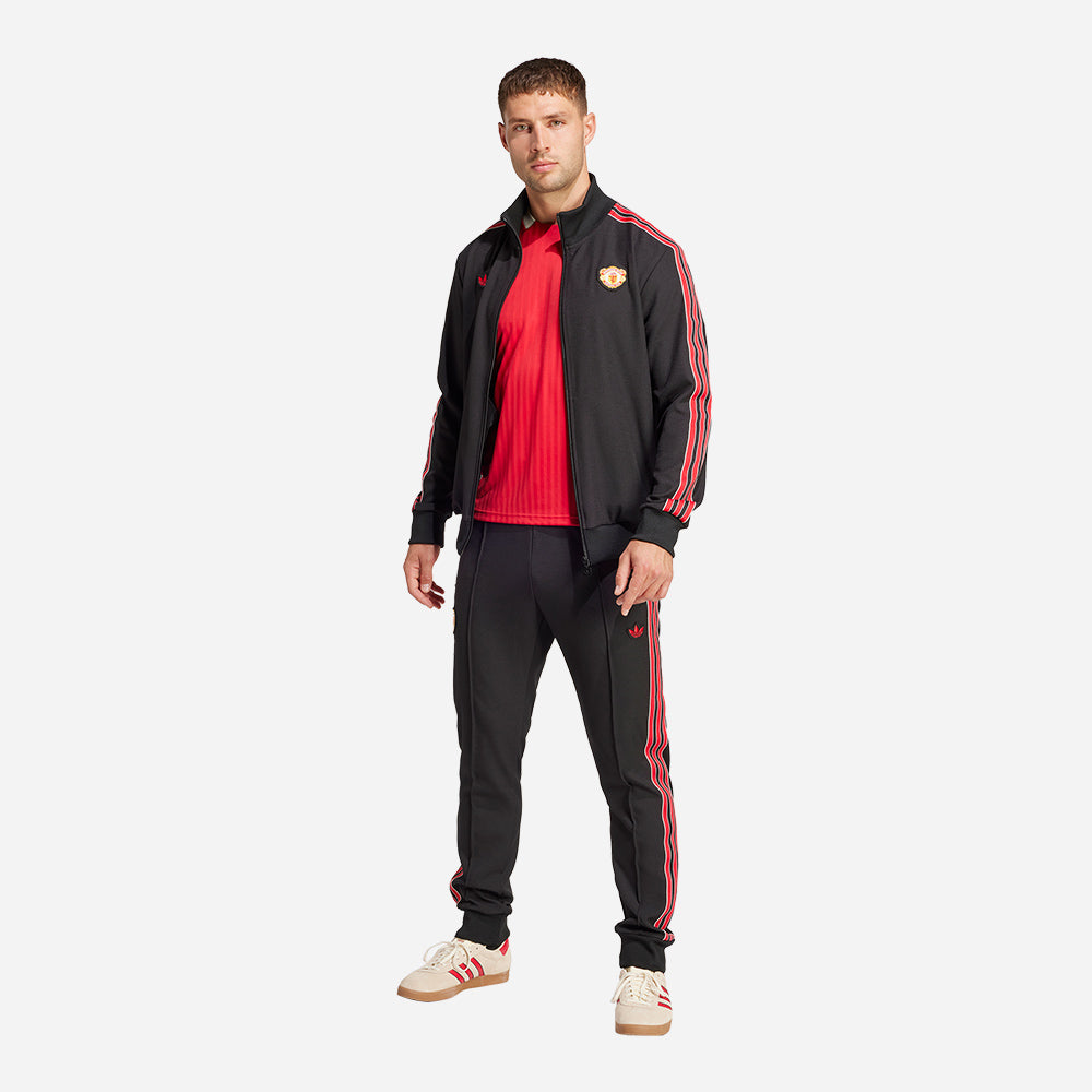 Quần Dài Thể Thao Nam Adidas Manchester United Fc Icon - Đen - Supersports Vietnam