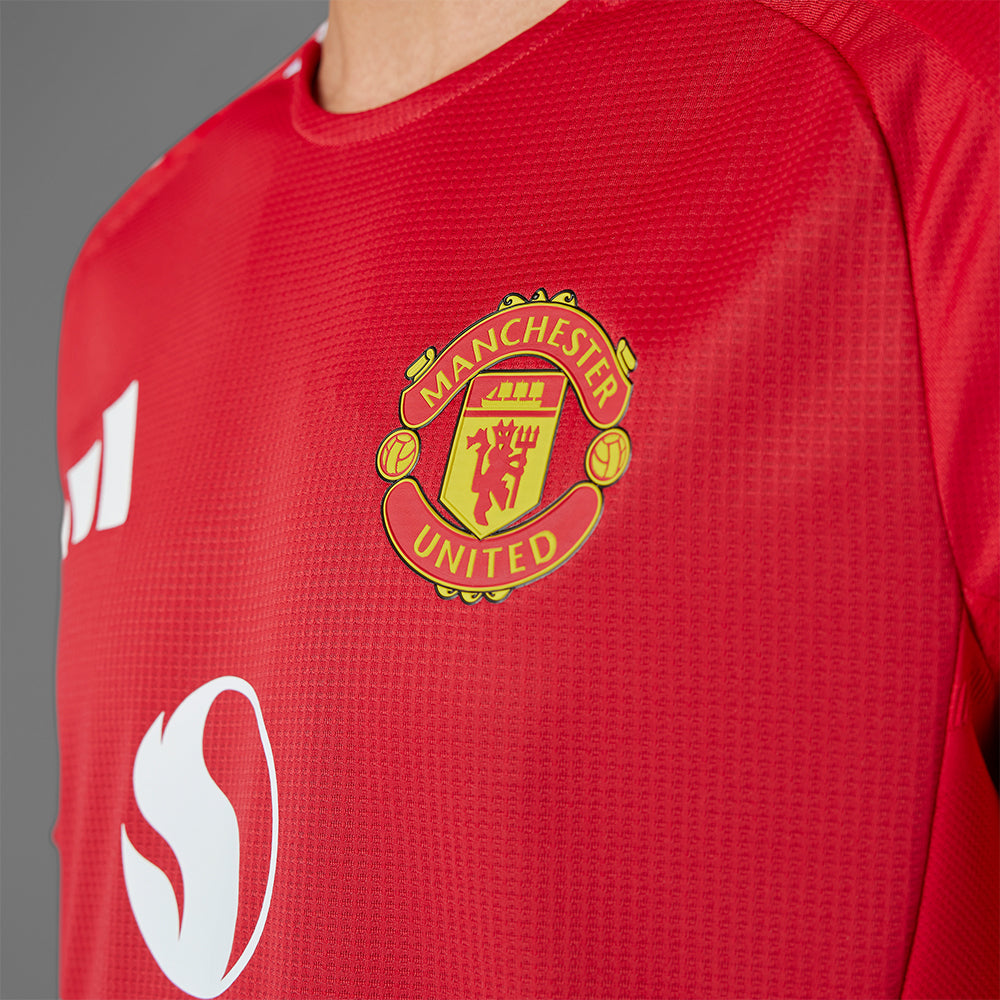 Áo Đá Bóng Nam Adidas Manchester United Sân Nhà 24/25 Authentic - Đỏ - Supersports Vietnam