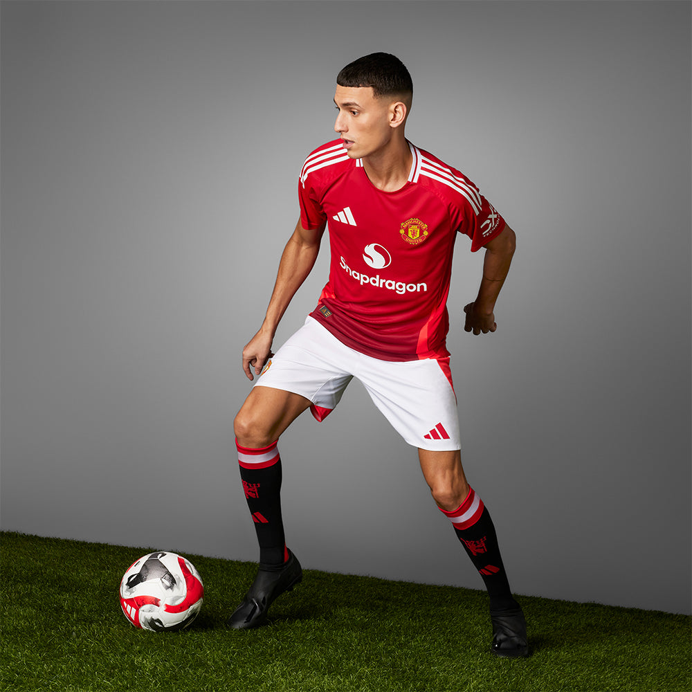 Áo Đá Bóng Nam Adidas Manchester United Sân Nhà 24/25 Authentic - Đỏ - Supersports Vietnam