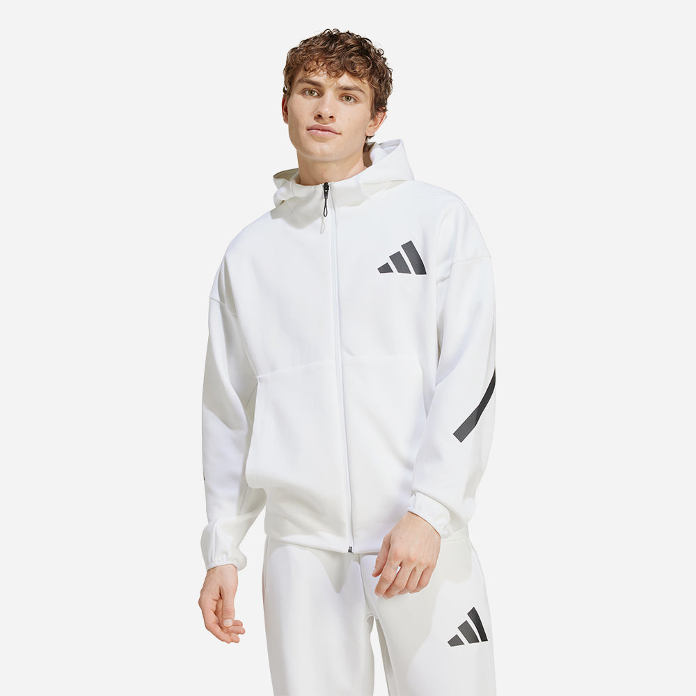 Áo Khoác Nam Adidas Z.N.E. Fz - Trắng