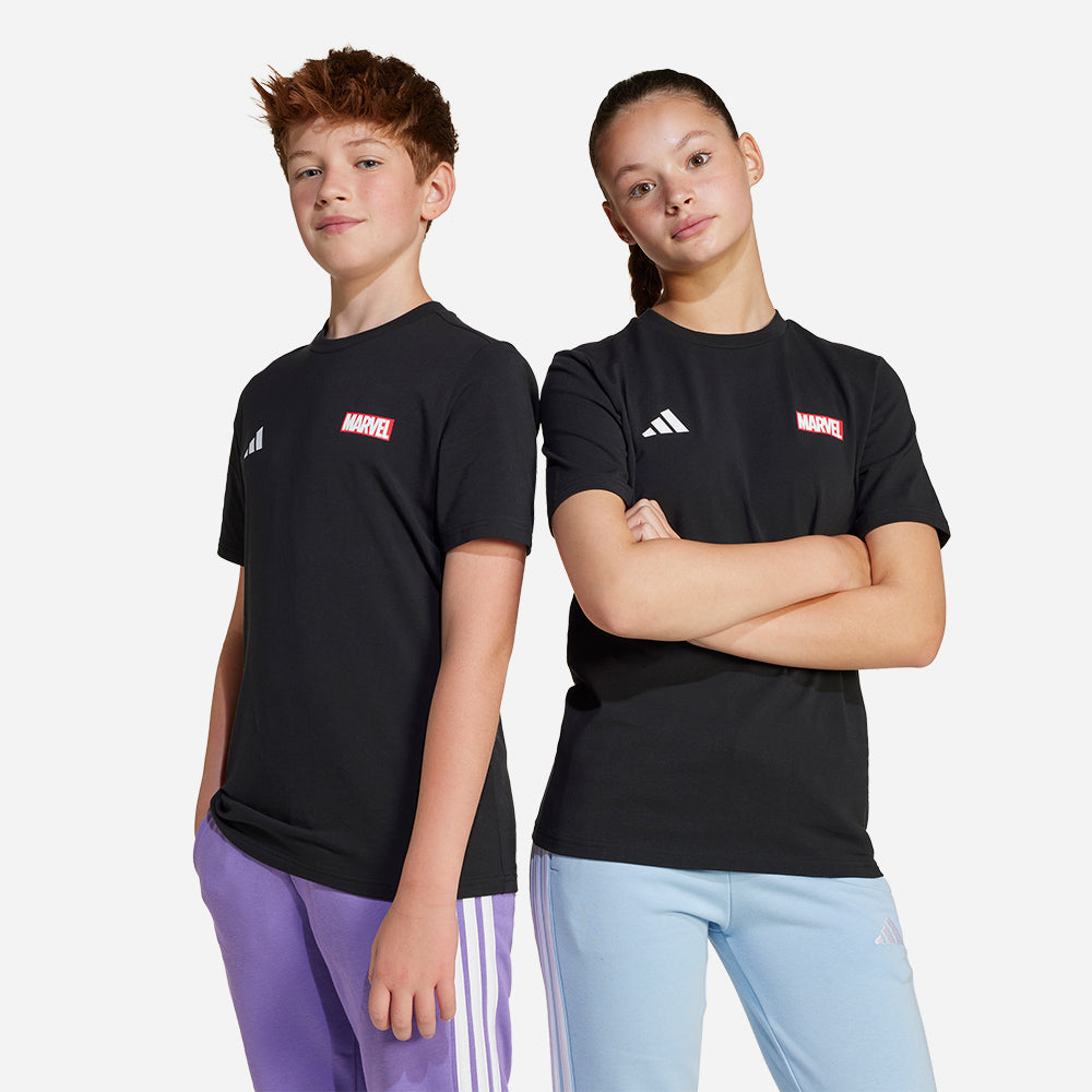 Áo Thun Trẻ Em Adidas Marvel Sgfx - Đen - Supersports Vietnam