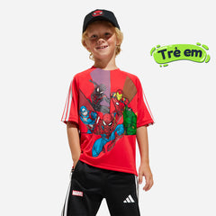 Áo Thun Trẻ Em Adidas Lmarvel Sm - Đỏ - Supersports Vietnam
