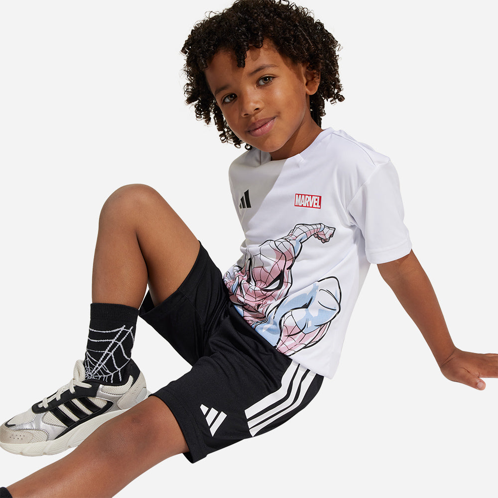 Bộ Quần Áo Trẻ Em Adidas X Marvel Spider-Man - Trắng - Supersports Vietnam