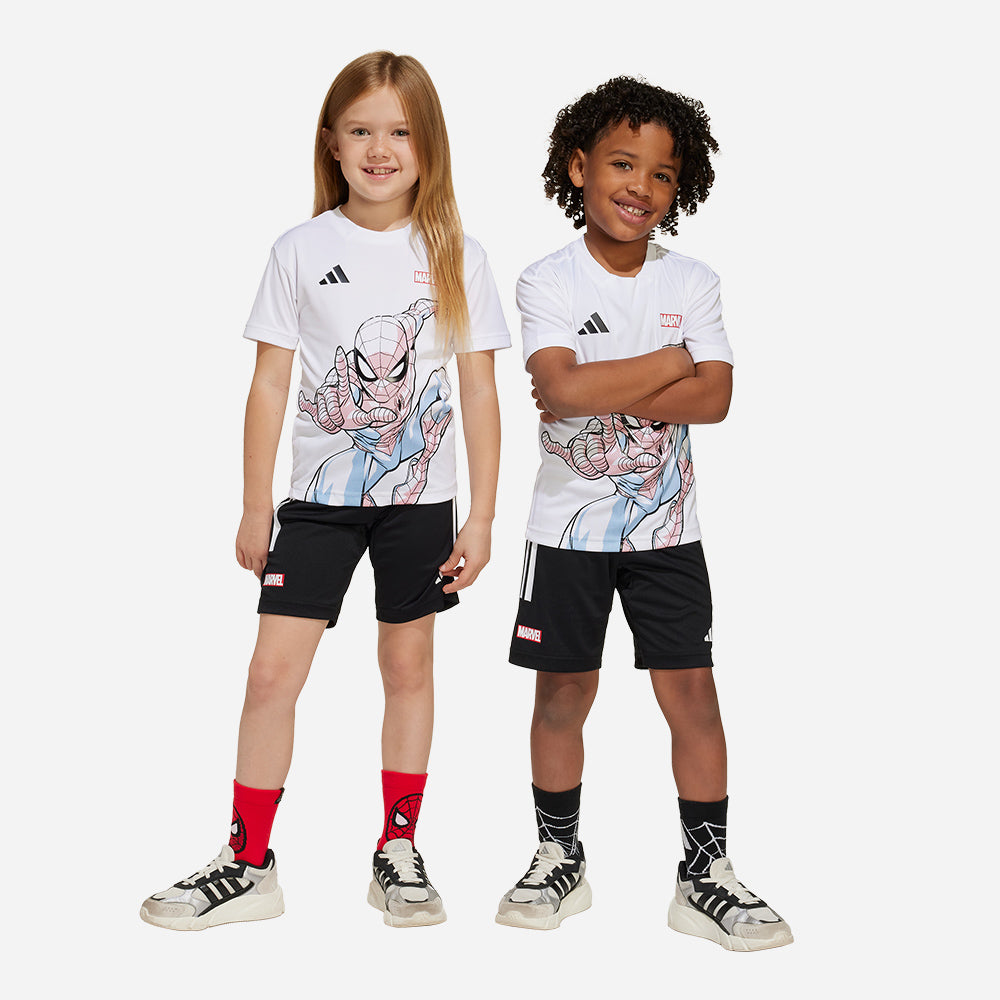 Bộ Quần Áo Trẻ Em Adidas X Marvel Spider-Man - Trắng - Supersports Vietnam