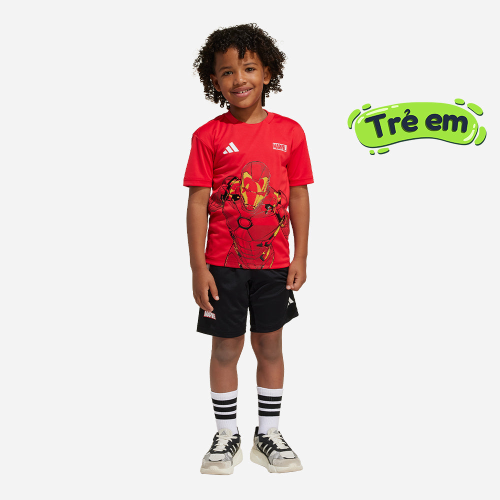 Bộ Quần Áo Trẻ Em Adidas X Marvel Spider-Man - Đỏ - Supersports Vietnam