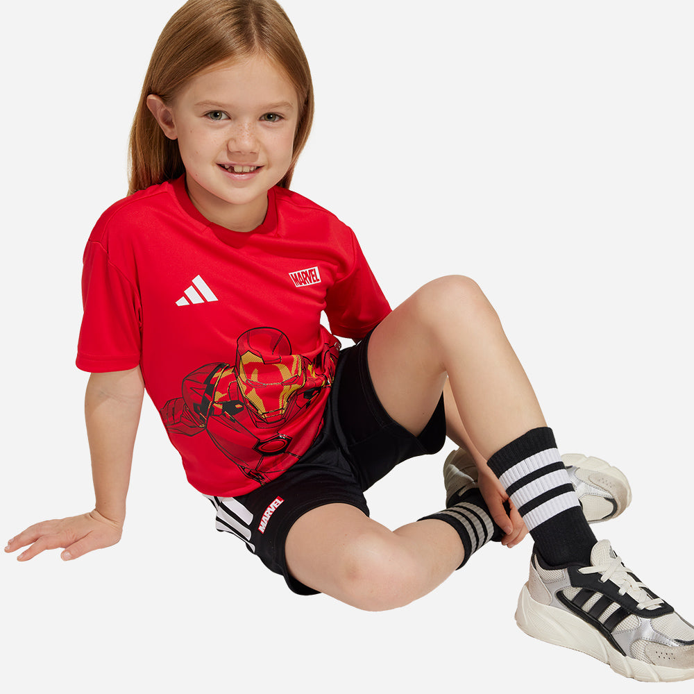 Bộ Quần Áo Trẻ Em Adidas X Marvel Spider-Man - Đỏ - Supersports Vietnam