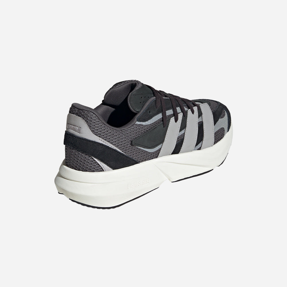 Giày Sneaker Nam Adidas Lightblaze - Xám - Supersports Vietnam
