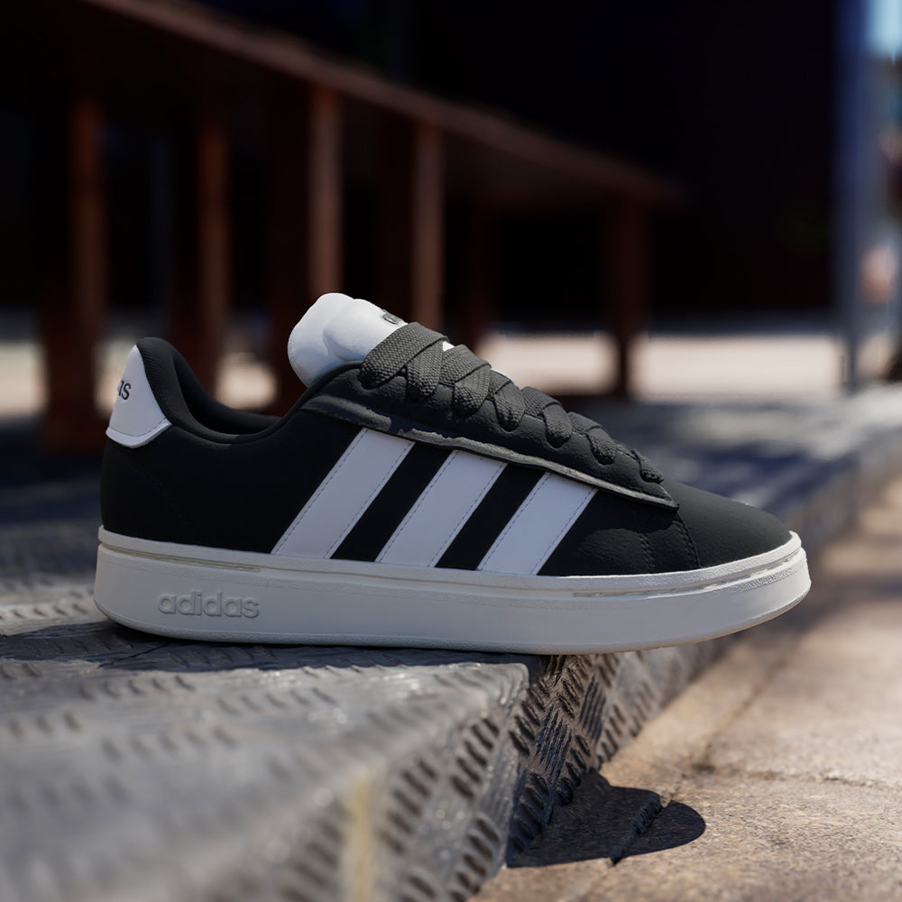 Giày Sneaker Nam Adidas Grand Court Alpha 00S - Đen - Supersports Vietnam