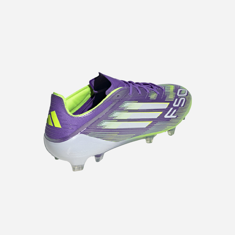 Giày Đá Bóng Dành Cho Sân Cỏ Tự Nhiên Nam Adidas F50 Elite - Tím - Supersports Vietnam