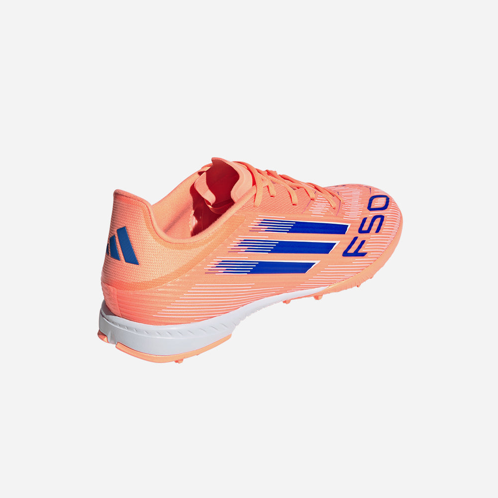 Giày Đá Bóng Sân Cỏ Nhân Tạo Nam Adidas F50 League - Cam San Hô - Supersports Vietnam