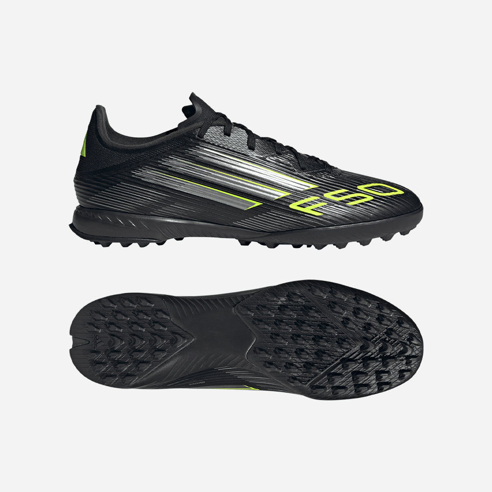 Giày Đá Bóng Dành Cho Sân Cỏ Nhân Tạo Nam Adidas F50 League - Đen - Supersports Vietnam