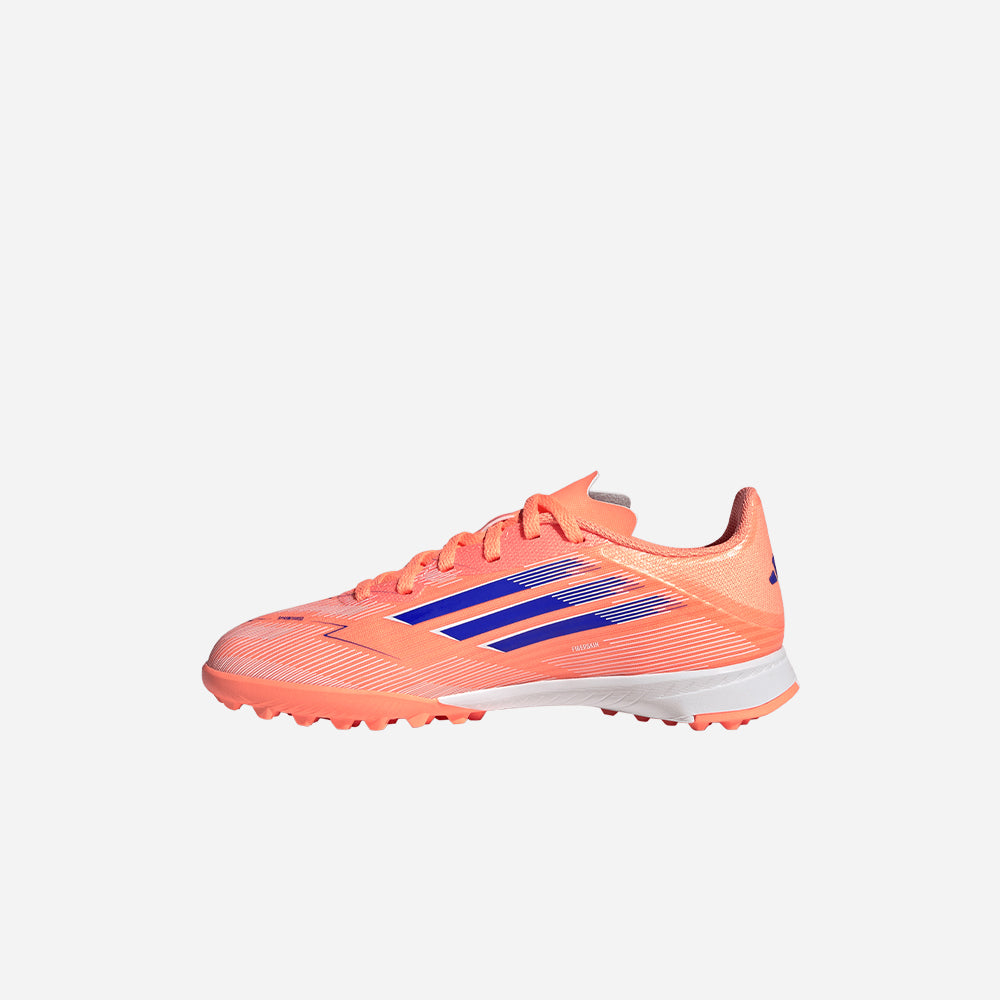 Giày Đá Bóng Sân Cỏ Nhân Tạo Trẻ Em Adidas F50 League - Cam San Hô - Supersports Vietnam