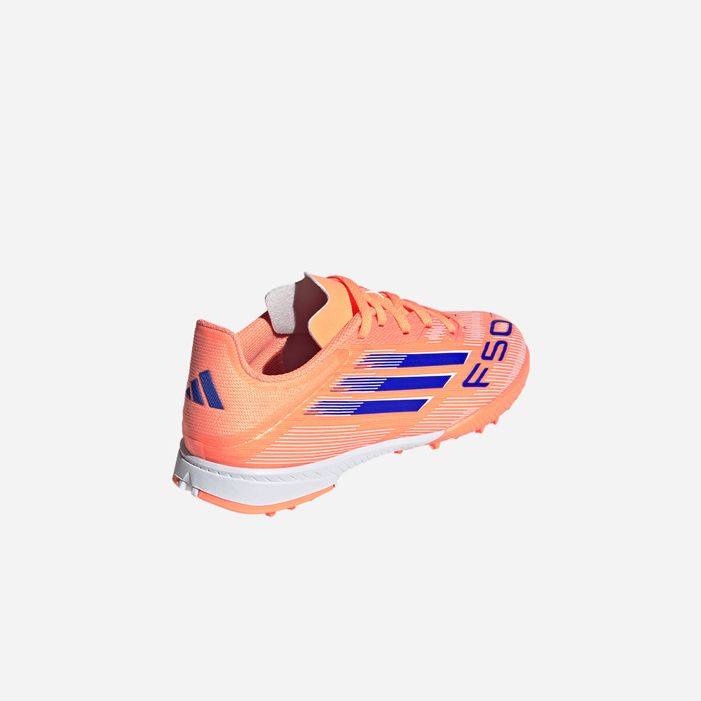 Giày Đá Bóng Sân Cỏ Nhân Tạo Trẻ Em Adidas F50 League - Cam San Hô - Supersports Vietnam