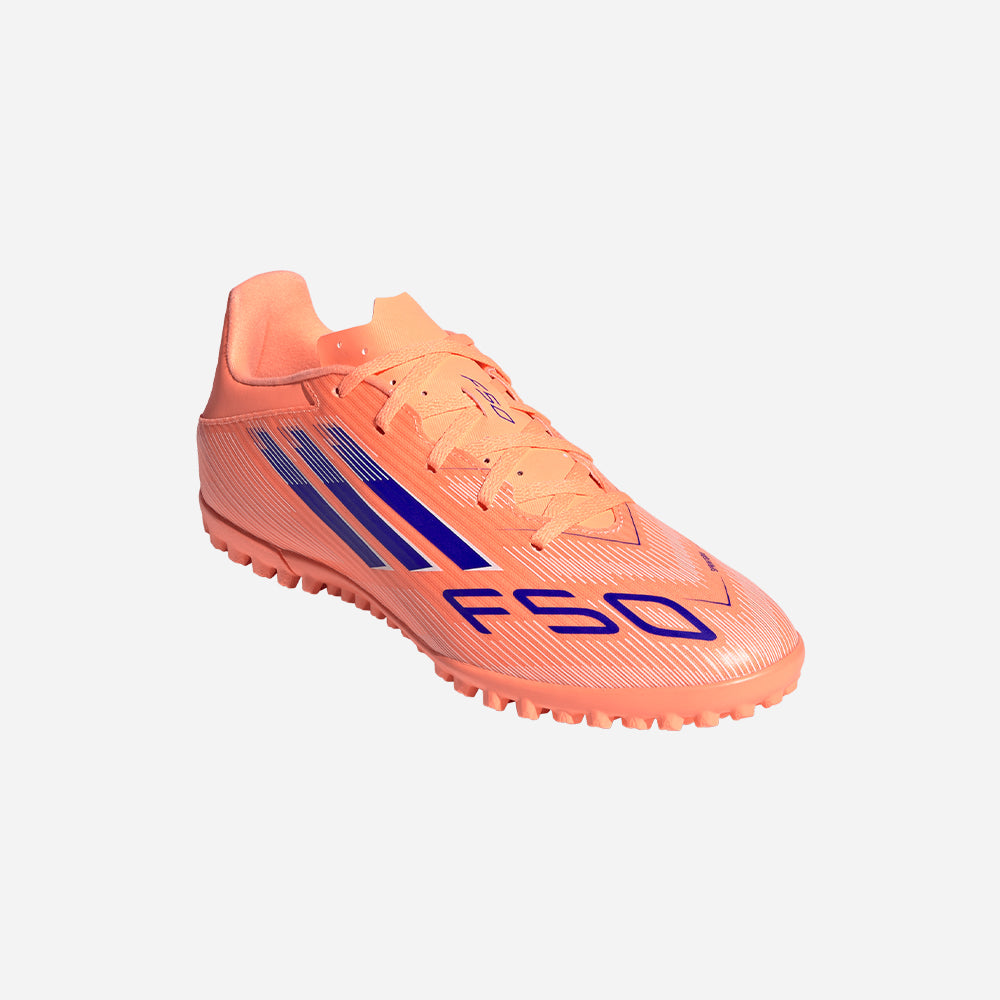 Giày Đá Bóng Sân Cỏ Nhân Tạo Nam Adidas F50 Club - Cam San Hô - Supersports Vietnam