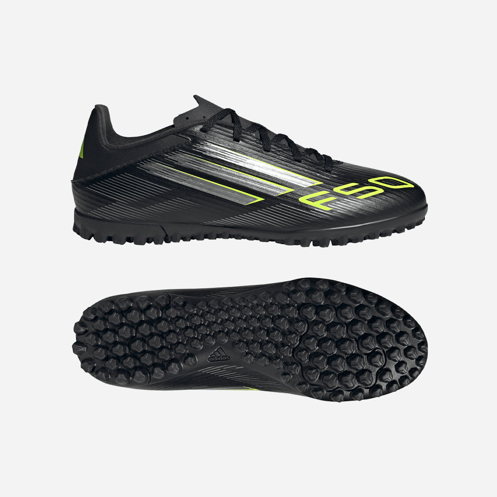 Giày Đá Bóng Dành Cho Sân Cỏ Nhân Tạo Nam Adidas F50 Club - Đen - Supersports Vietnam