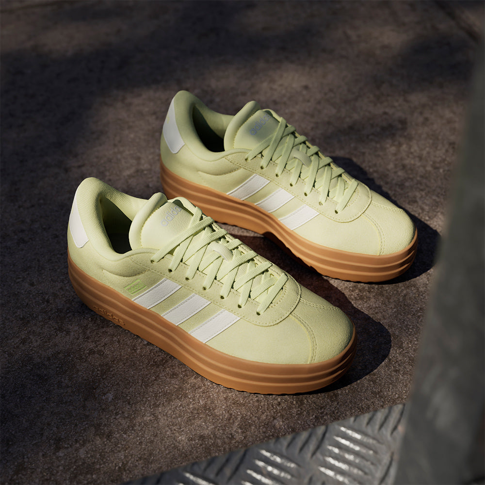 Giày Sneaker Nữ Adidas Vl Court Bold - Vàng - Supersports Vietnam