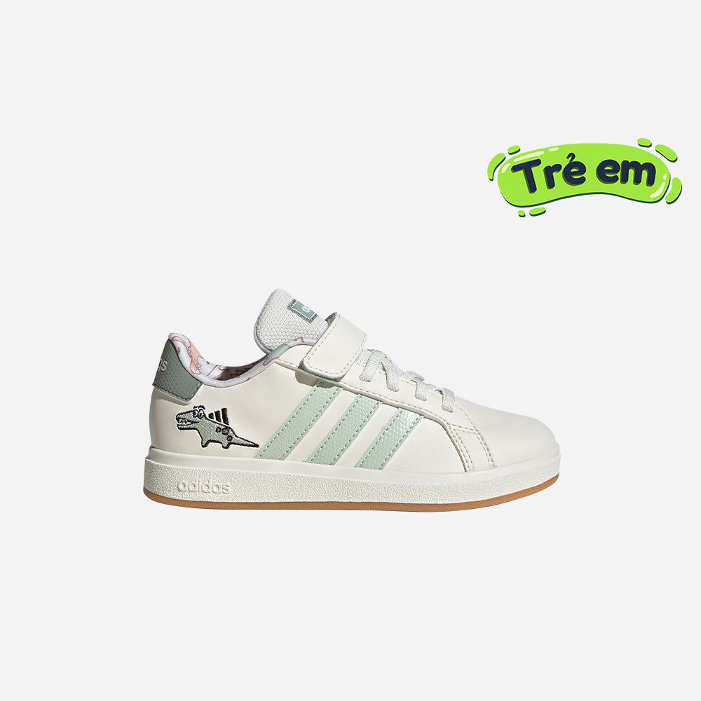 Giày Sneaker Trẻ Em Adidas Dino Grand Court El C - Be - Supersports Vietnam