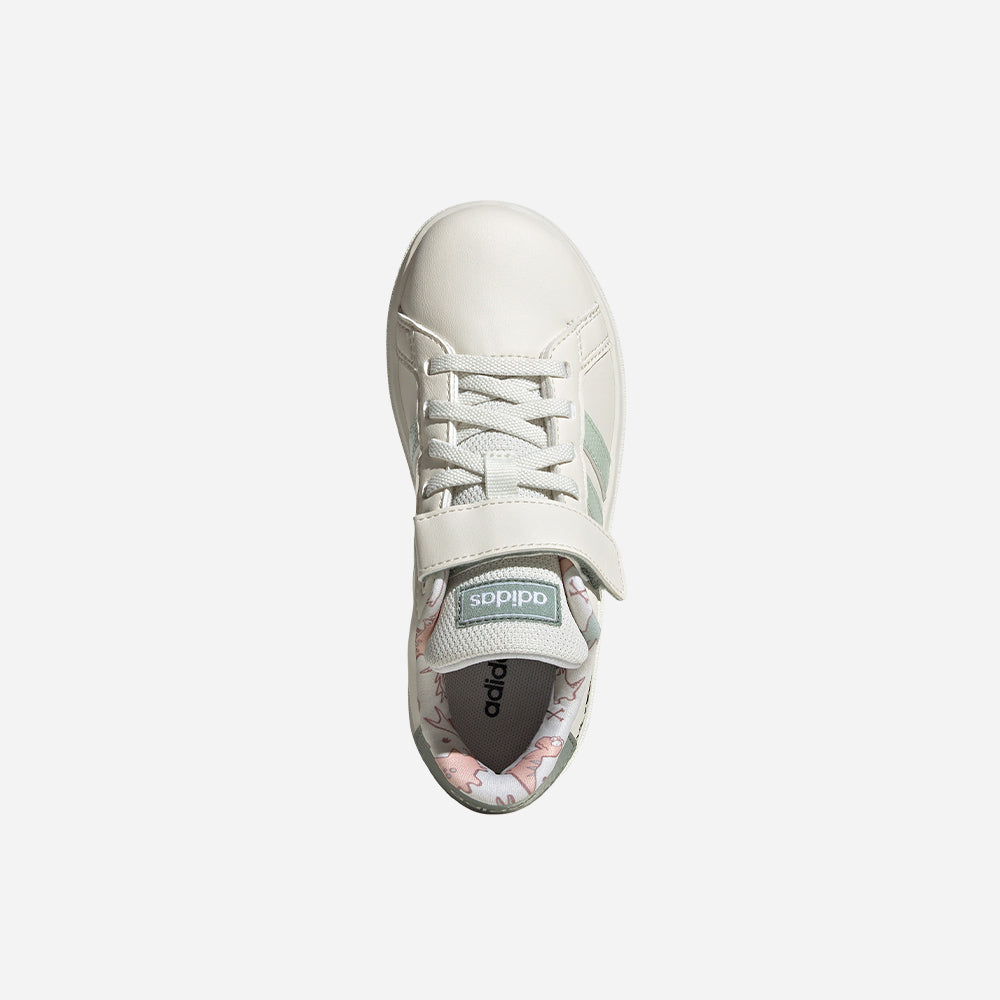 Giày Sneaker Trẻ Em Adidas Dino Grand Court El C - Be - Supersports Vietnam