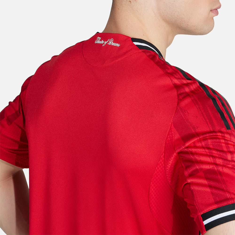 Áo Đá Bóng Nam Adidas Manchester United Sân Nhà Mùa Giải 25/26 Chính Hãng - Đỏ - Supersports Vietnam