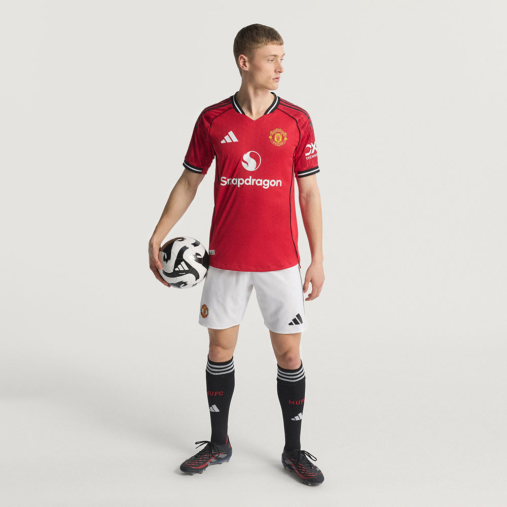 Áo Đá Bóng Nam Adidas Manchester United Sân Nhà Mùa Giải 25/26 Chính Hãng - Đỏ - Supersports Vietnam