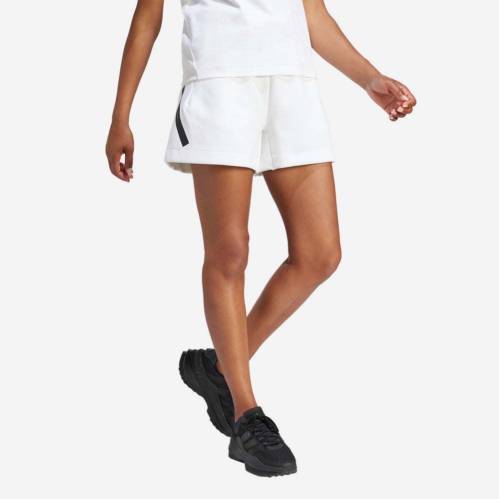 Quần Ngắn Nữ Adidas Z.N.E. - Trắng - Supersports Vietnam