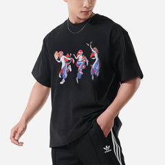 Áo Thun Tay Ngắn Unisex Adidas Sporty Lady Ii - Đen - Supersports Vietnam